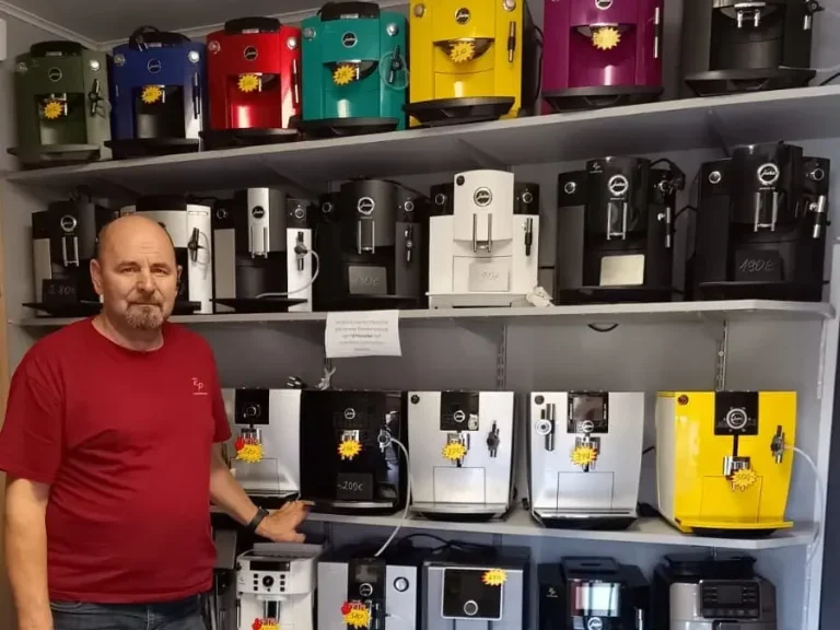 RP-Qualitätsversprechen Gewartete Kaffeemaschinen refurbished in Steinen